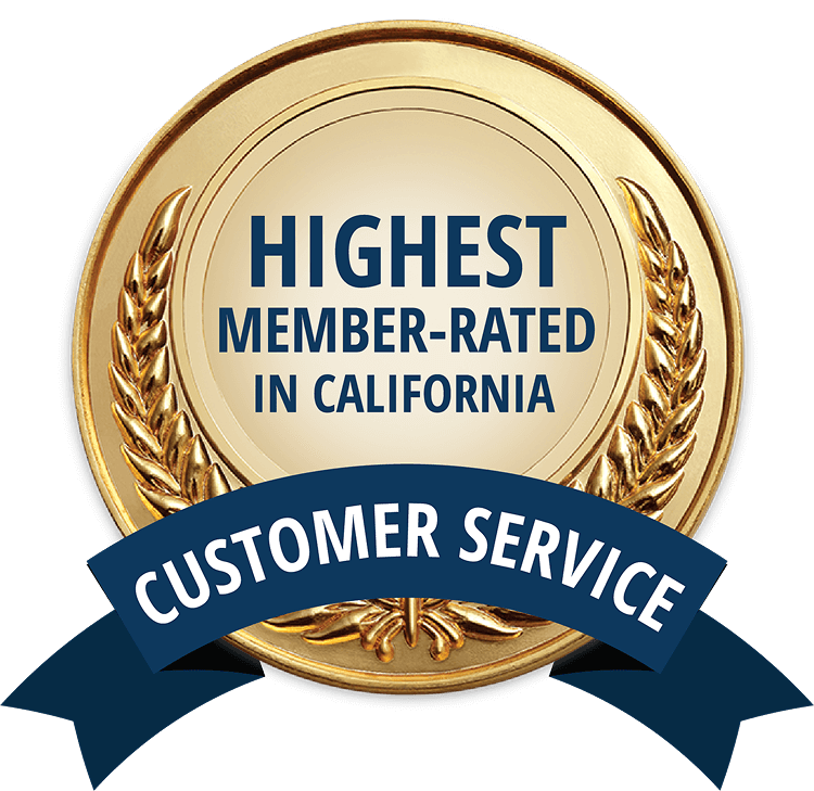 Highest member-rated health plan in California for customer service
