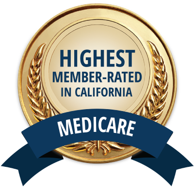 Highest member-rated Medicare Advantage plan in California 
