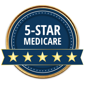 Rated 5 Stars by Medicare