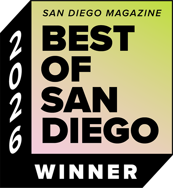 2026 San Diego Magazine Best of San Diego Winner